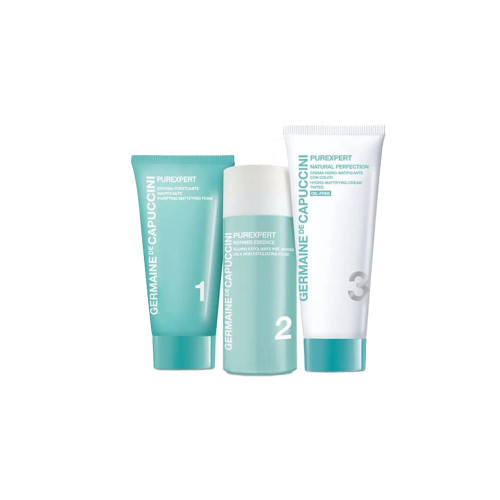 Zestaw Germaine de Capuccini Purexpert 1-2-3 Oily Skin Programme (Natural Perfection)