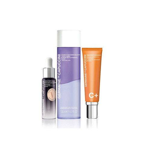 Zestaw Golden Hours Germaine de Capuccini Timexpert Radiance C+ Antioxidant Illuminating Emulsion