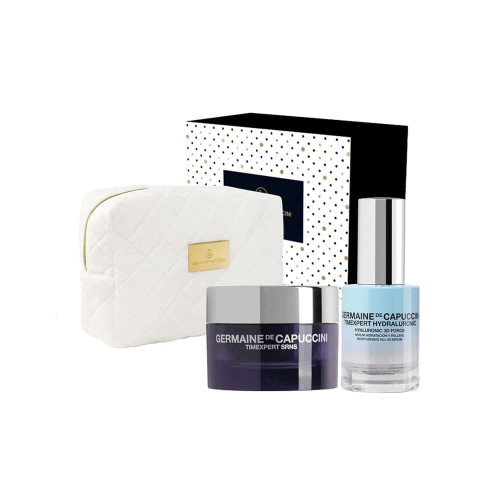 Zestaw Golden Hours Germaine de Capuccini Timexpert SRNS Recovery Cream & Hydraluronic 3D Serum