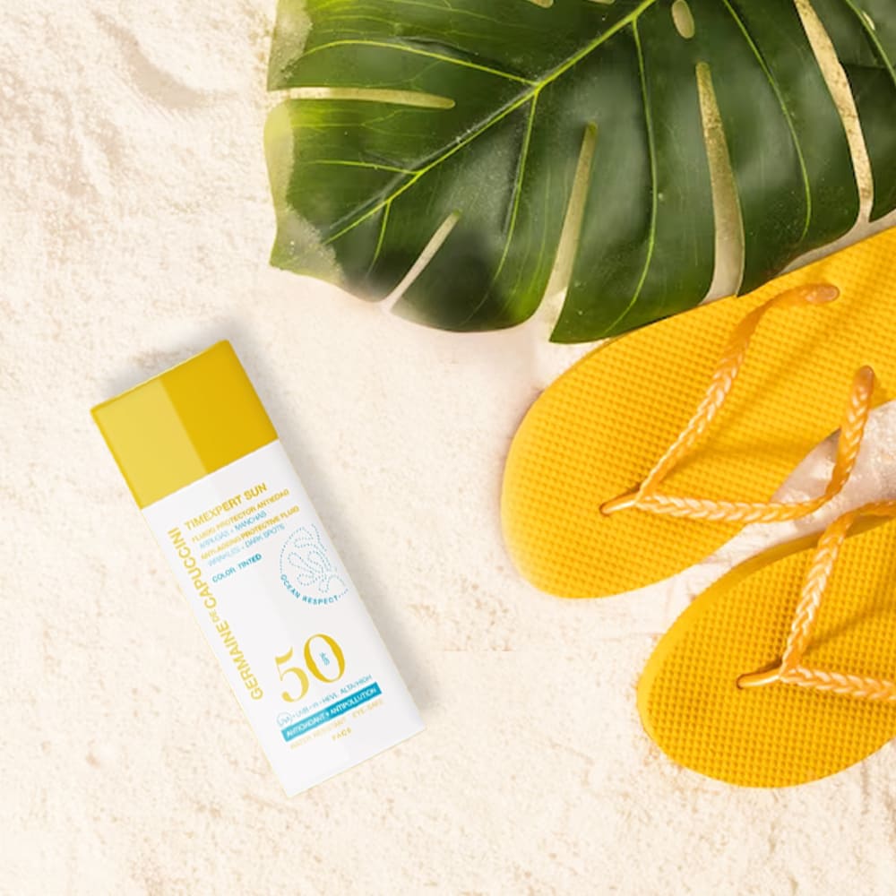 Działanie Fluid Tinted SPF50 Germaine de Capuccini Działanie Fluid Tinted SPF50 Germaine de Capuccini Skinence.pl