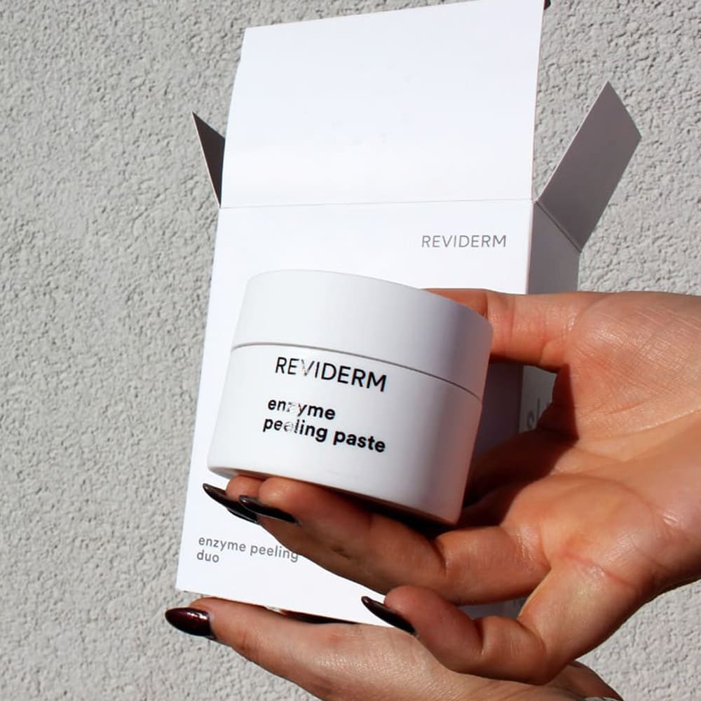 Zastosowanie Enzyme Peeling Paste Reviderm | Skinence.pl Zastosowanie Enzyme Peeling Paste Reviderm Skinence.pl